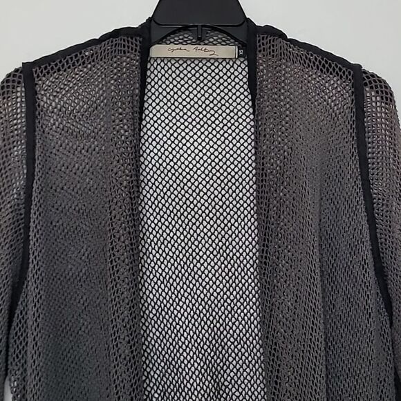 Cynthia Ashby Mesh Cardigan Size XS - Picture 2 of 9